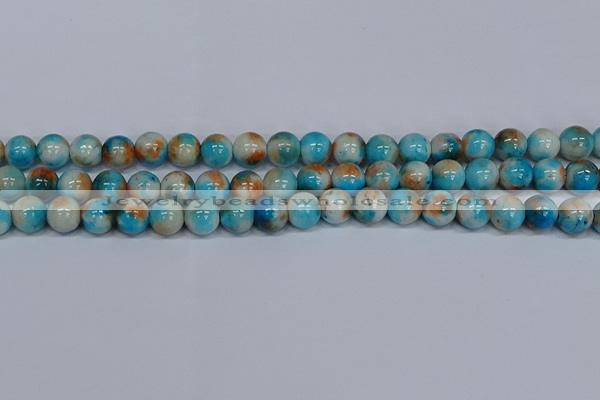 CMJ578 15.5 inches 10mm round rainbow jade beads wholesale