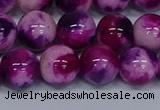 CMJ586 15.5 inches 12mm round rainbow jade beads wholesale