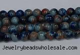 CMJ631 15.5 inches 4mm round rainbow jade beads wholesale