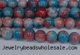 CMJ660 15.5 inches 6mm round rainbow jade beads wholesale