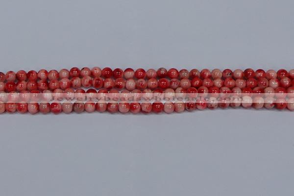 CMJ681 15.5 inches 6mm round rainbow jade beads wholesale