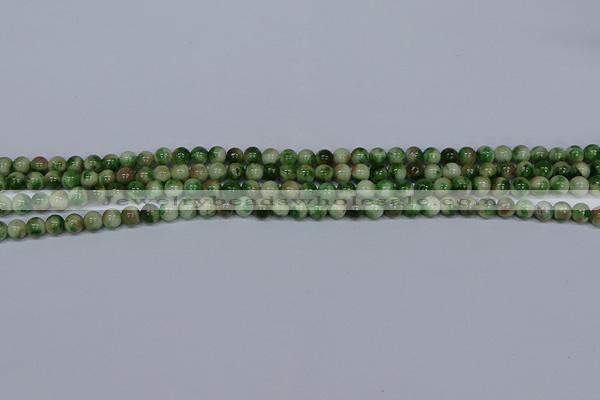 CMJ701 15.5 inches 4mm round rainbow jade beads wholesale