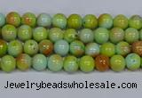 CMJ736 15.5 inches 4mm round rainbow jade beads wholesale