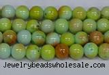 CMJ737 15.5 inches 6mm round rainbow jade beads wholesale