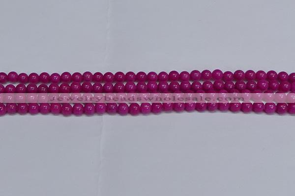 CMJ79 15.5 inches 6mm round Mashan jade beads wholesale