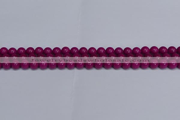 CMJ80 15.5 inches 8mm round Mashan jade beads wholesale