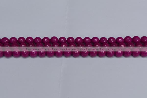 CMJ81 15.5 inches 10mm round Mashan jade beads wholesale