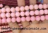 CMJ823 15.5 inches 10mm round matte Mashan jade beads wholesale