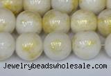 CMJ902 15.5 inches 8mm round Mashan jade beads wholesale