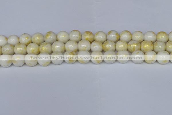 CMJ903 15.5 inches 10mm round Mashan jade beads wholesale