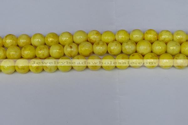 CMJ908 15.5 inches 10mm round Mashan jade beads wholesale