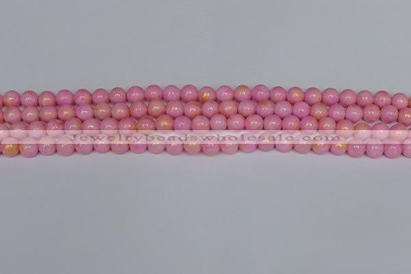 CMJ915 15.5 inches 4mm round Mashan jade beads wholesale