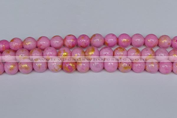 CMJ918 15.5 inches 10mm round Mashan jade beads wholesale