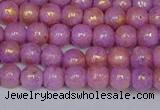 CMJ920 15.5 inches 4mm round Mashan jade beads wholesale