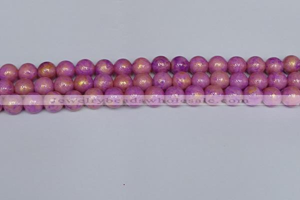 CMJ922 15.5 inches 8mm round Mashan jade beads wholesale