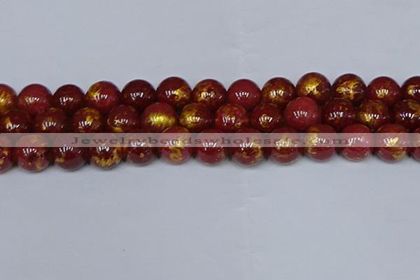 CMJ949 15.5 inches 12mm round Mashan jade beads wholesale