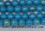 CMJ950 15.5 inches 4mm round Mashan jade beads wholesale