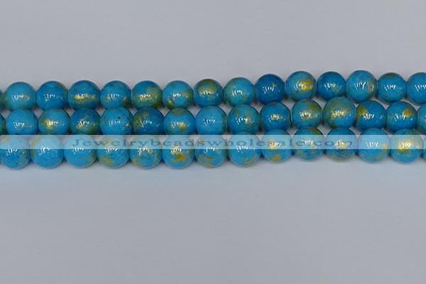 CMJ953 15.5 inches 10mm round Mashan jade beads wholesale