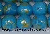 CMJ954 15.5 inches 12mm round Mashan jade beads wholesale