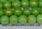 CMJ976 15.5 inches 6mm round Mashan jade beads wholesale