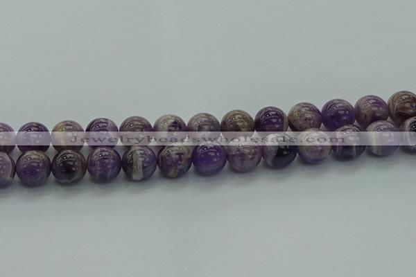 CNA1005 15.5 inches 14mm round dogtooth amethyst beads wholesale