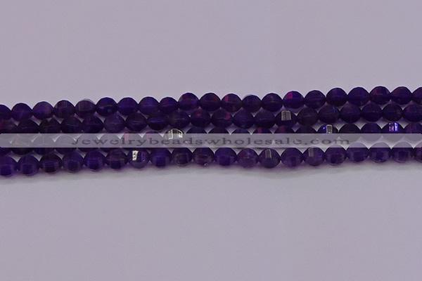 CNA931 15.5 inches 6mm pumpkin amethyst gemstone beads