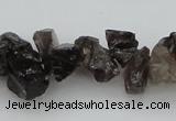 CNG1122 15.5 inches 8*12mm - 13*18mm nuggets smoky quartz beads
