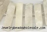 CNG3630 15.5 inches 5*30mm - 8*35mm sticks druzy agate beads