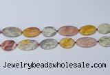 CNG7110 15.5 inches 18*25mm - 20*33mm freeform sky eye jasper beads