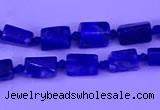 CNG7654 15.5 inches 5*6mm - 6*9mm nuggets lapis lazuli beads