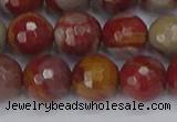 CNJ312 15.5 inches 12mm faceted round noreena jasper beads