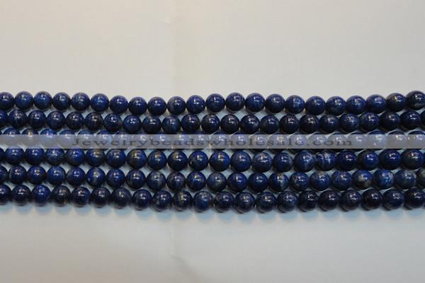 CNL1050 15.5 inches 7.5mm - 8mm round B grade natural lapis lazuli beads