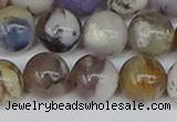 COP1515 15.5 inches 14mm round amethyst sage opal beads wholesale