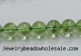 COQ01 16 inches 10mm round dyed olive quartz beads wholesale