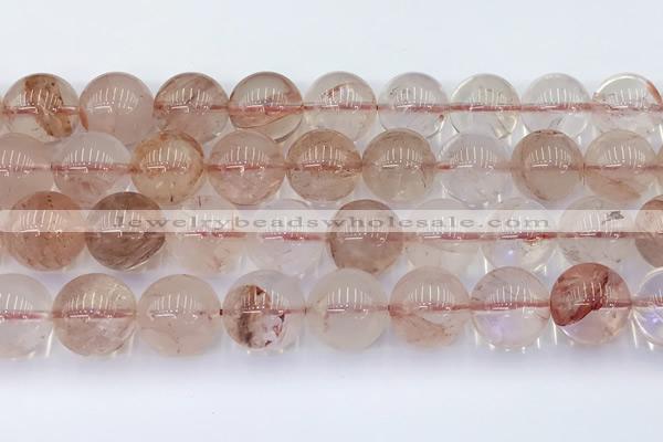 CPQ333 15.5 inches 12mm round pink quartz beads wholesale