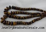 CRB1115 15.5 inches 5*8mm - 9*18mm rondelle tiger eye beads
