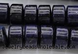 CRB186 15.5 inches 10*16mm rondelle blue dumortierite beads