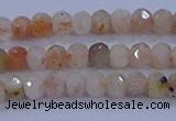 CRB1869 15.5 inches 2*3mm faceted rondelle sunstone beads