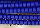 CRB5503 15 inches 2*2mm heishi synthetic turquoise beads wholesale
