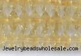 CRB5770 15 inches 3*4mm faceted citrine beads