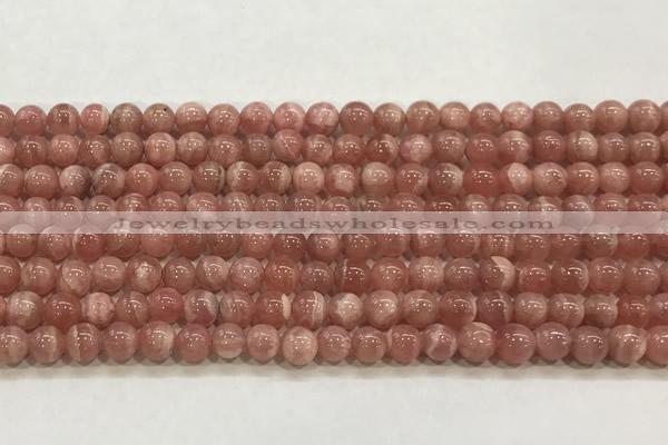 CRC1181 15.5 inches 5mm round Argentina rhodochrosite beads
