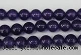 CRO148 15.5 inches 8mm round dyed amethyst beads wholesale
