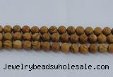 CRO555 15.5 inches 12mm round grain stone beads wholesale