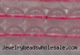 CRQ851 15.5 inches 8mm round natural rose quartz gemstone beads