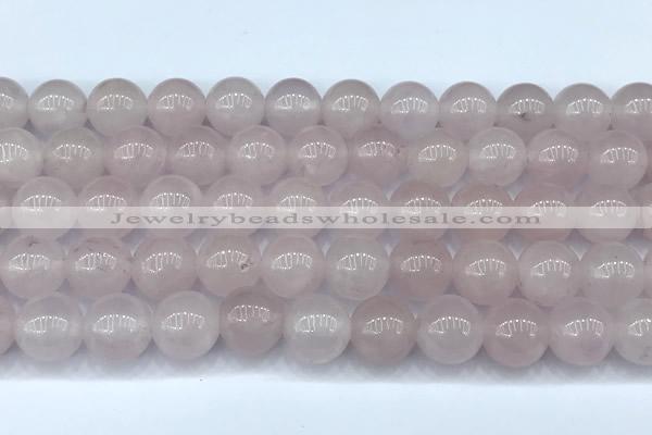 CRQ888 15 inches 10mm round rose quartz beads, 2mm hole