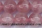 CRQ893 15 inches 10mm round Madagascar rose quartz beads