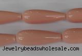 CSB118 15.5 inches 10*30mm teardrop shell pearl beads wholesale
