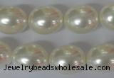 CSB125 15.5 inches 14*18mm – 15*20mm rice shell pearl beads