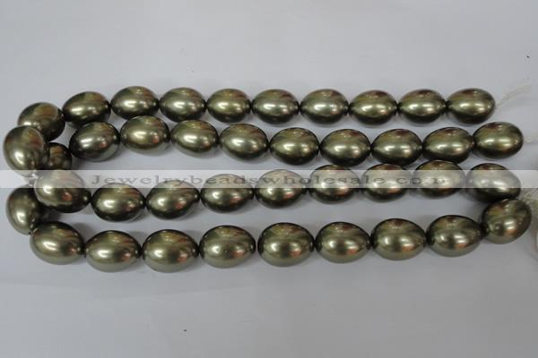 CSB128 15.5 inches 14*18mm – 15*20mm rice shell pearl beads