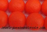 CSB1343 15.5 inches 10mm matte round shell pearl beads wholesale